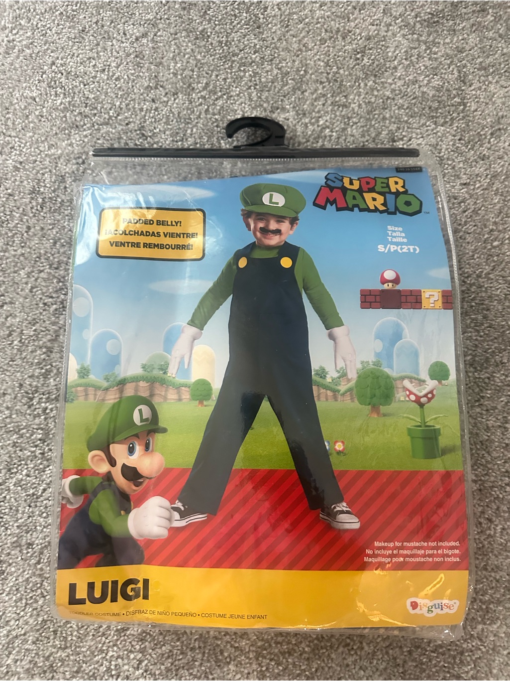 Nintendo Luigi Kids Costume - 2t